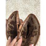 Lucky Brand Vintage LL Elle Women's Brown Leather Cowboy Boots Block Heel Sz 7.5 Photo 6