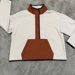 Free Fly Apparel Women's Gridback Fleece Snap Pullover Stone Size XL $148 Photo 3