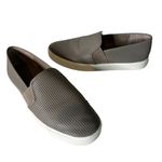 Vince . Womens Slip on Sneakers Perforated Blair Loafer Gray Shoes Size 8.5 Photo 2