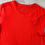 Cabela's Womens Tee Short Sleeve Shirt Red Size Medium Simple Summer Lightweight Photo 2