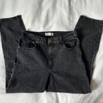 Abercrombie & Fitch Mom Jeans Black Size 30 Photo 0