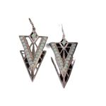 BOUTIQUE V Sea Salt stone Drop Earrings Photo 1