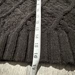 Arizona  Women's Pullover Sweater Black knitted crochet cropped warm casual basic Photo 4