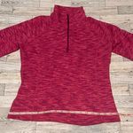 Tek Gear 1/4 Zip Sweatshirt Women XS Pink Cowl Neck Long Sleeve Polyester Photo 3