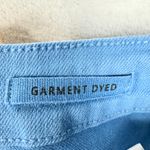 Judy Blue  High Rise Wide Leg Crop Jeans Size 14W Sky Blue Tummy Control Raw Hem Photo 5