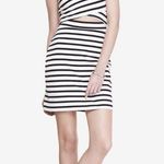 EXPRESS Stripe Cut Out Dress Photo 0