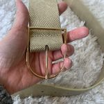 Eloquii  Gold Metallic Belt Stretch Snakeskin Embossed Sz 18/20 Photo 1