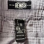 REWASH  Women's Grey String Tie Shorts 100% Cotton Size M. NEW Photo 7