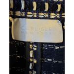 Carlisle  New York Blazer Women 6 Blue Tan‎ Tweed Double Breasted Preppy Mature Photo 7