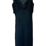 Maggy London  Dress 10 Cocktail Sleeveless Black Photo 0