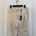 Studio Blue NWT  LILY SUPER HIGH RISE WIDE LEG JEANS OFF WHITE SIZE 31 Photo 3