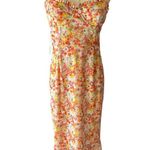 Anthropologie Hutch x - NWT Bare Slim Floral Midi Dress Photo 3