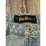 Indigo Rein  Women Light Wash Distressed Wide Leg Jeans Size 13 W30 L34 Photo 2