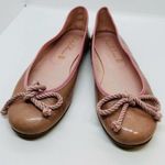 Pretty Ballerinas Patent Pink Leather Ballet Flats Size US 6 Photo 0