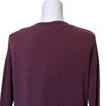 Athleta  Coaster Luxe Sweatshirt Burgundy Pullover Thumbholes Women’s Size XS Photo 6