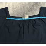 Nike Y2K Women Nylon Lined Track Straight Leg Sweatpants Navy Blue Large 12 - 14 Photo 4