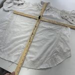 Free People Shirt Womens Small White Happy Hour Poplin Button Down We The Free Photo 9