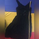 Robbie Bee  Dress Fit & Flare Sleeveless Lined Black V-Neck Size 8 Photo 9