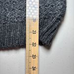 Ralph Lauren Lauren  Gray Loose Knit Alpaca Wool Blend Crew Neck Sweater Large Photo 5