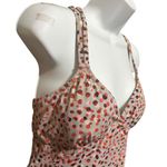 Garnet Hill Women Tankini Padded Modest Swimwear Top 10 Abstract Dots Resort Photo 5