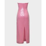 Hutch  Elena Strapless Sequin Column Maxi Dress Pink XXS Photo 4