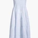 Hill House ๐๐ The Ellie Nap Dress ~ White with Blue Swiss Dots Large Photo 4