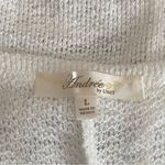 Andree by Unit 🎈  White Open Weave Pullover Top Size Large Photo 5