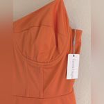 Favorite Daughter What’s Your Sign Dress Size 8 NWT Orange Photo 3