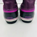Sorel Purple Women's Warm Winter Waterproof Snow Boots Size US 5 UK 4 Photo 9