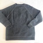 Life is Good Unisex lambswool charcoal grey embroidered Aiden sweater XL unisex Photo 6