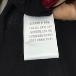 Bohme  Noelle Ribbed Open Back‎ Black Bodysuit Medium Long Sleeve Chic Classic Photo 9