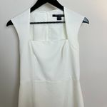 French Connection  Ruth Whisper A-Line Dress in Summer White Size US 6 Photo 4