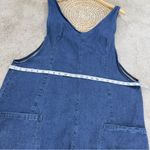 Women’s Denim Open Back Pull On Overall Sleeveless Cotton Blend in Cody Blue XXL Photo 11