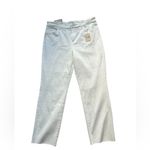 Nic+Zoe Ankle Straight Leg Jeans, Color is Canvas, Size 33, NWT Photo 3