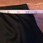 Vanity Fair Vintage  Dainty Black Half Slip Skirt Dress Lace Trim Small Side Slit Photo 3