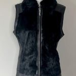 Leather Rhinestone Vest Size L Photo 3