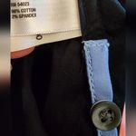 Gap NWT  Stretch Fitted Women's Black Dress Long Sleeve Shirt Size XS Photo 3