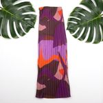 Pretty Little Thing Printed Plisse Pleated Maxi Skirt Photo 8