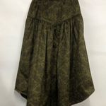 Handmade olive green women’s skirt xs Photo 2