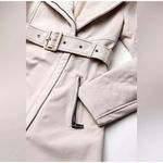 Kenneth Cole NewYork Womens beige Classic Trench Coat Size XS Jacket. Photo 5