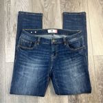 CAbi  Slim Boyfriend Jeans Style 5695 Size 4 Distressed Medium Wash Photo 5