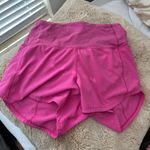 Lululemon Speed Up 4” Shorts In Sonic Pink Photo 0
