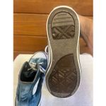 Converse  Womans  Chuck Taylor All Star high-top sneakers in a teal velvet Sz 8 Photo 3