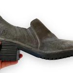 Fly London  Gray Suede Low Boot Size‎ 40 EU Sawtooth Sole Bootie Shoe Slip On 9.5 Photo 1