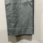 Gap  16 Gray Outseam Stripe Stretch True Straight Dress Pants Photo 2