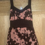 Mixit women’s intage Side Zipper Floral Top Small 90’s Coquette Cottage Photo 0