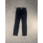 L'Agence Womens Zipper Fly Mid Rise Marguerite Skinny Jeans Blue Denim Size 28 Photo 1