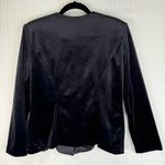 Whirlaway Frocks Black Velvet Button Blazer Petite Size 12 Vintage Short Sleeve Photo 8