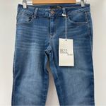 1822 Denim  Vintage Denim Ankle Skinny Rolled Hem Jeans in Eri‎ Wash Sz 8/29 NEW Photo 1