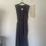 Free People  Jet Set Life Wide Leg Jumpsuit Photo 2